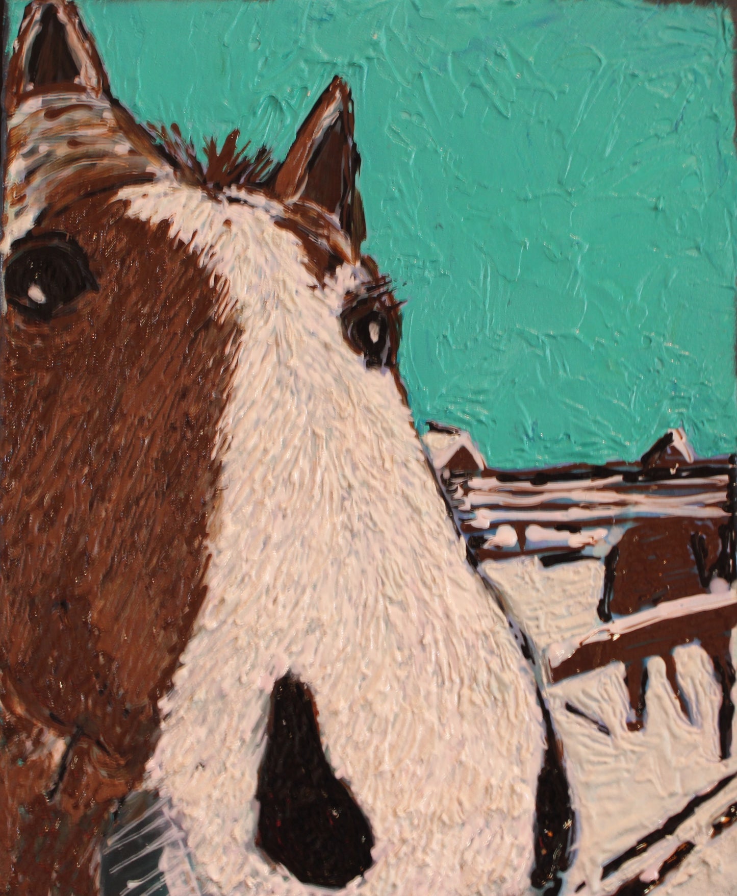 Winter at the barn